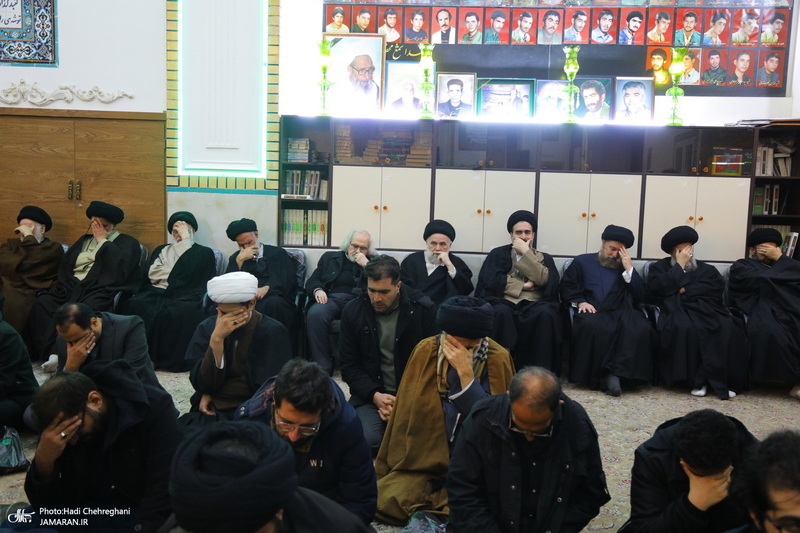 مراسم ترحیم مرحومه زهرا سادات روحانی