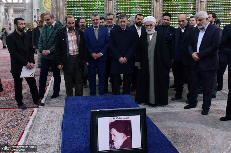 تجدید میثاق رئیس، مدیران و کارکنان ستاد اجرایی فرمان امام با آرمان‌های حضرت امام خمینی (س)