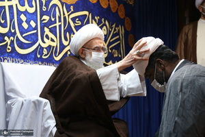 مراسم عمامه گذاری و جشن روز هفدهم ماه ربیع الاول در بیوت مراجع عظام تقلید