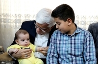  معاون اول رئیس‌جمهور به دیدار خانواده شهید برونسی رفت (1)