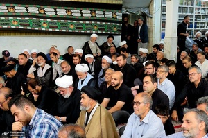 مراسم عزاداری ۲۸ صفر در دفتر آیت الله العظمی صانعی (ره)