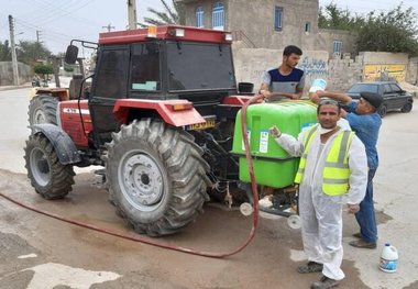 فعالیت‌های پیشگیرانه گسترش بیماری کرونا در روستای کره بند تشدیدشد