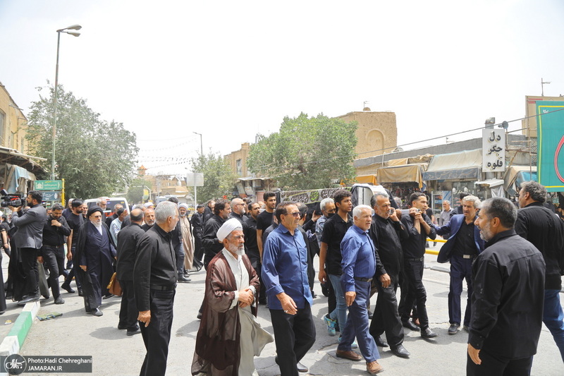 مراسم تشییع و خاکسپاری آیت الله حسن صانعی (ره) در قم