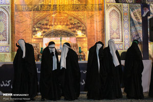 مراسم عزاداری شب چهارم محرم در بندرگز