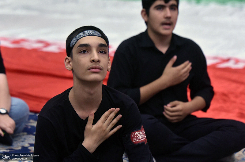 سوگواره احلی من العسل در حرم مطهر امام خمینی (س)