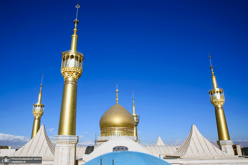 تصاویری از حرم مطهر امام خمینی(س) در هوای پاک امروز تهران