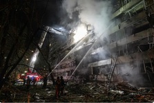 مرگ و تاریکی در کی یف و مسکو همزمان با حمله پهپادهای اوکراینی