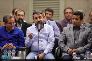 دیدار جمعی از شاعران و اهالی فرهنگ و ادب با رهبر معظم انقلاب