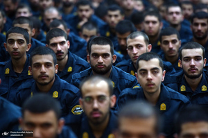 تجدید میثاق دانشجویان و فرماندهان دانشگاه افسری و تربیت پلیس امام حسن مجتبی‎‎ (ع) با آرمان حضرت امام خمینی (س)