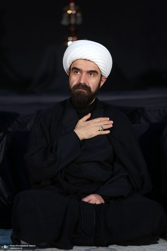 مراسم عزاداری شام غریبان حسینی (ع) در حرم امام خمینی