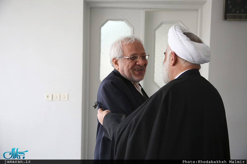 دیدار جمعی از اعضای شورای مرکزی حزب مؤتلفه با سید حسن خمینی 