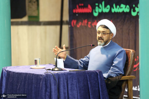 مراسم عزاداری به مناسبت سالروز شهادت امام جعفر صادق(ع) در حسینیه جماران