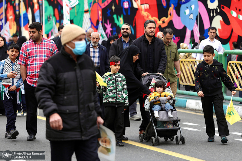 راهپمایی با شکوه روز قدس در تهران-۳