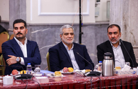 نشست قالیباف با مدیران رسانه‌های کشور برگزار شد  (35)