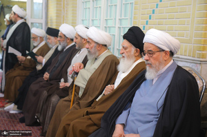 مراسم ختم مادر حجت الاسلام و المسلمین رسول جعفریان