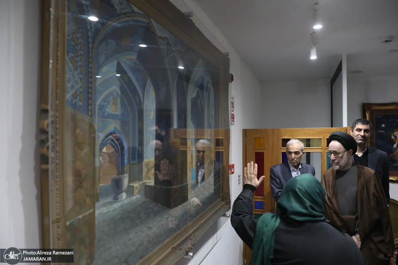 بازدید سید محمد خاتمی از موزه دکتر حسن حبیبی