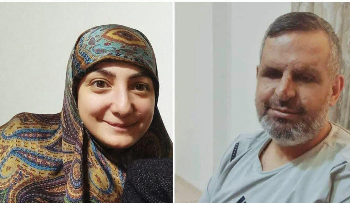 شهادت زوج لبنانی در حمله اسرائیل به جنوب لبنان + عکس