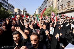 مراسم تشییع شهید مصباح الهدی باقری