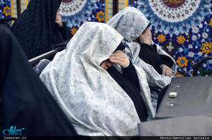مراسم عزاداری شهادت امام حسن عسکری در حرم امام خمینی(س) 