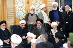 مراسم بزرگداشت رهبر شهید در قم- ۲