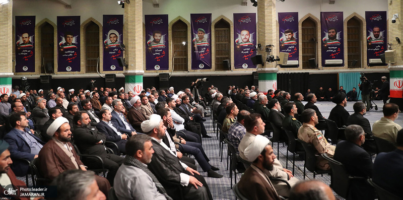 دیدار اعضای ستاد برگزاری کنگره ملی شهدای استان اردبیل با رهبر معظم انقلاب