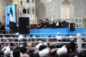 حضور شخصیت‌های سیاسی و مسئولان کشوری و لشکری در مراسم سالگرد ارتحال حضرت امام خمینی (س) -3