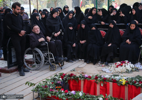 تشییع پیکر سرلشکر پاسدار سید یزدان میر در بهشت زهرا