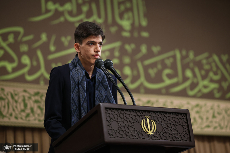 دیدار دانش‌آموزان و دانشجویان با رهبر معظم انقلاب