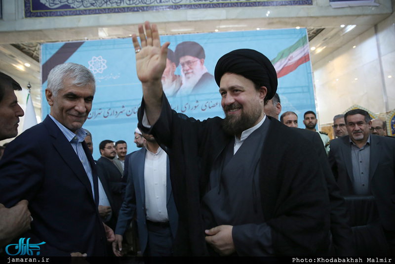 تجدید میثاق شهردار تهران و اعضای شورای شهر با آرمان های امام(س)-2 