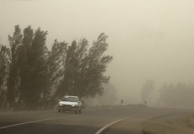 وزش باد شدید در قزوین خسارتی به دنبال نداشت