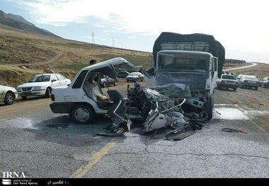 حادثه رانندگی در جاده الیگودرز - داران یک کشته داشت