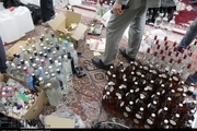 انهدام کارگاه تولید مشروبات الکلی در خراسان شمالی + عکس