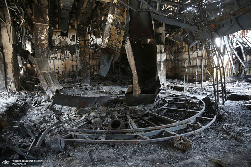 بازدید سید حسن خمینی از ساختمان شیشه ای صداوسیما