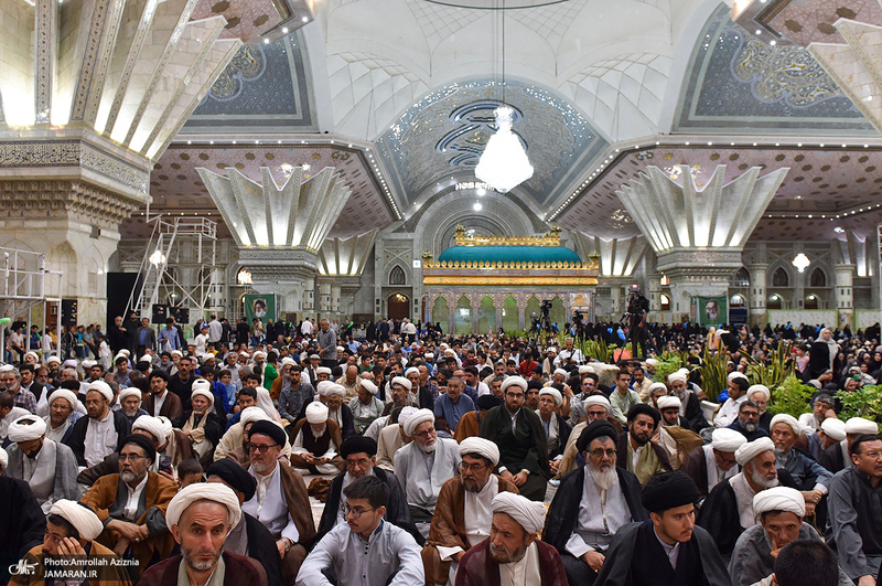 مراسم جشن عید غدیر در حرم امام خمینی (س)