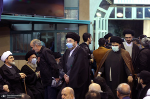 مراسم بزرگداشت آیت الله موسوی بجنوردی (ره) در حسینیه جماران - 1