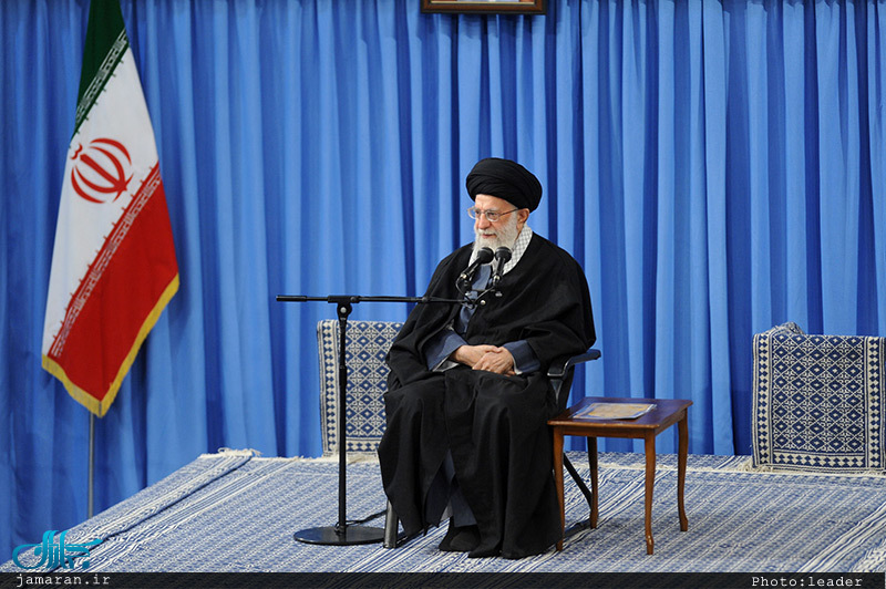 دیدار فرماندهان نیروی هوایی و پدافند هوایی ارتش با رهبر معظم انقلاب