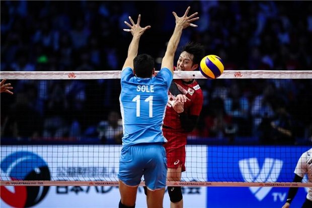 پیروزی مقتدرانه ژاپن برابر تیم ملی والیبال آرژانتین/ فرانسه از سد لهستان گذشت

