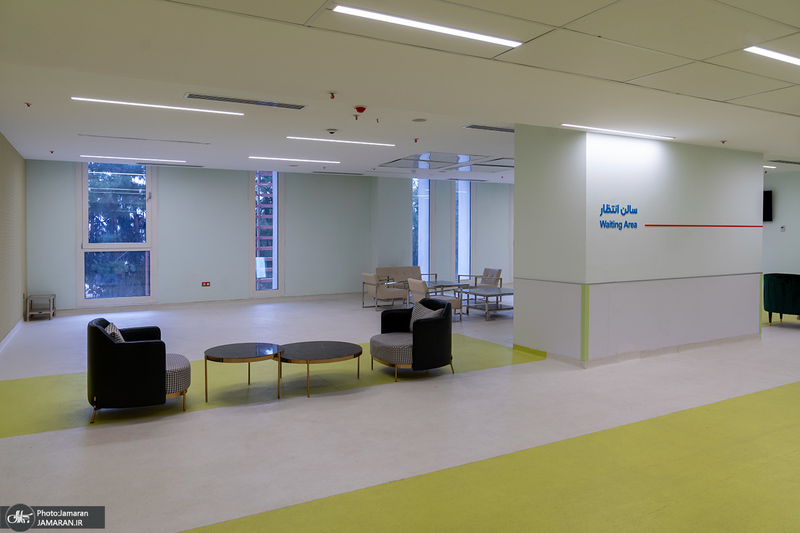 تصاویری از بخش های مختلف بیمارستان آیت الله هاشمی رفسنجانی «مرکز جامع سرطان»