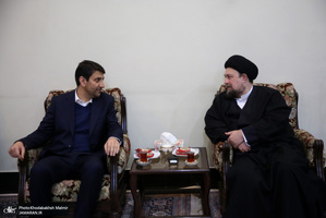 دیدار وزیر ارتباطات و معاونین با سید حسن خمینی