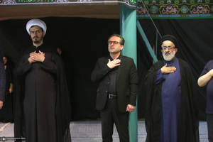 مراسم عزاداری کارکنان موسسه تنظیم و نشر آثار امام خمینی (س) به مناسبت دهه اول محرم
