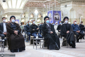 مراسم بزرگداشت حجت الاسلام و المسلمین محتشمی پور(ره) در حرم مطهر امام خمینی