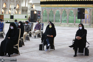 دیدار سرپرست و کارکنان موسسه تنظیم و نشر آثار امام خمینی(س) با سید حسن خمینی