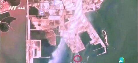 تصاویر هوایی از محل خرید نفت، مسیر انتقال و محل تخلیه برای نخستین بار در برنامه صدا و سیما نشان داده شد