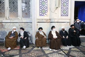 مراسم بزرگداشت آیت الله العظمی صافی گلپایگانی (ره) توسط بیت آیت الله العظمی بروجردی (ره)‎‎