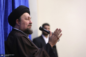دیدار رئیس، مدیران و کارکنان ستاد اجرایی فرمان امام (ره) با سید حسن خمینی