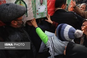 تصاویر/ تشییع پیکر شهدای حوادث اخیر در شهرهای مختلف ایران