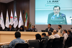 نشست خبری ماجد راشد رئیس کمیته پارالمپیک آسیا / Majid Rashed / President, Asian Paralympic Committee/ mahmoud arefi