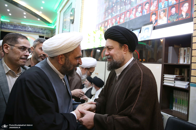 مراسم ختم همسر شهید آیت الله سید مصطفی خمینی (ره) -2