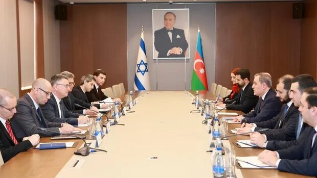 وزیر خارجه اسرائیل در باکو علیه ایران حرف زد