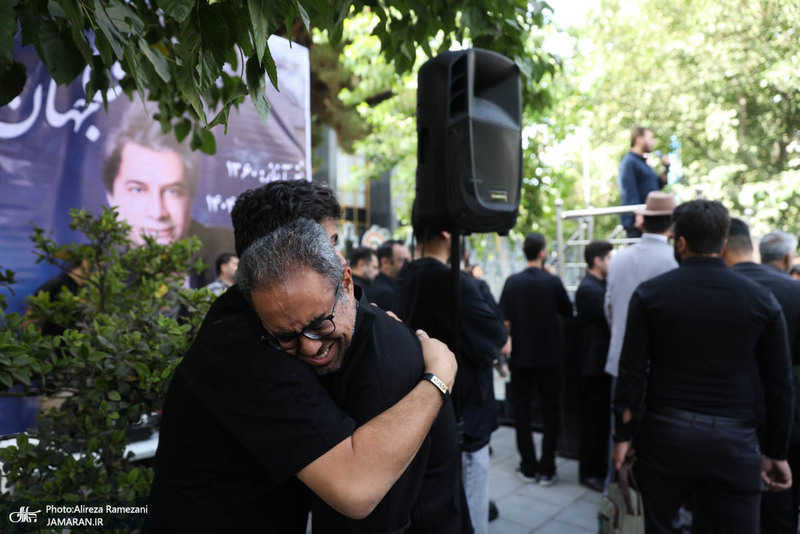 مراسم تشییع امید جهان